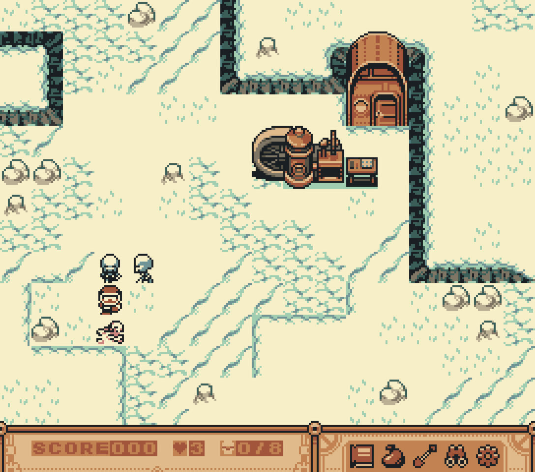 Frozen Bones mockup